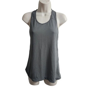 SWEATY BETTY Gray Racerback Tank Top Size XXS